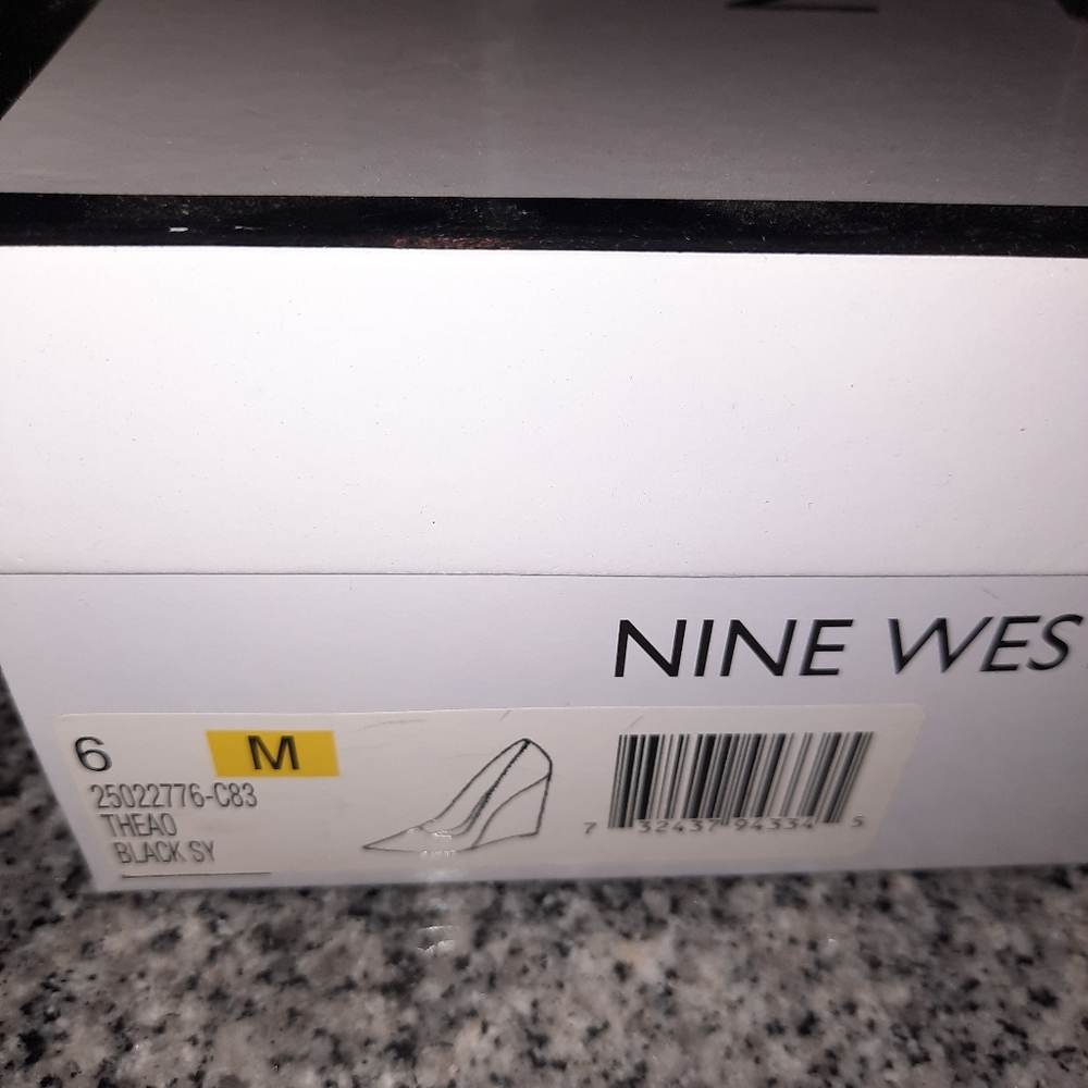 Nine West, sz 6, Black - Picture 4 of 5